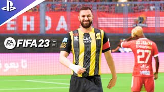 AlWehda vs AlIttihad 28082023 Saudi Pro League FIFA 23 [upl. by Thar]