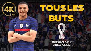 Tous les buts de Kylian Mbappé ⚽  Coupe du Monde Qatar 2022  4K [upl. by Elvie]