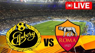 IF Elfsborg  AS Roma LIVE 🔴 UEFA Europa League 20242025 [upl. by Enelrac]