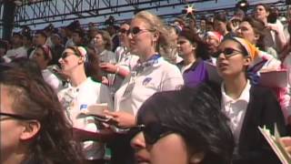 WYD Toronto 2002  Sunday Papal Mass [upl. by Samella]