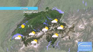 Videoweerbericht Alpen  11032016  Snowplazanl [upl. by Nosmirc]