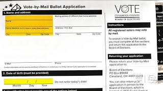 More than 8000 votebymail ballot applications so far have been ruled invalid in Cuyahoga County [upl. by Innavoj]