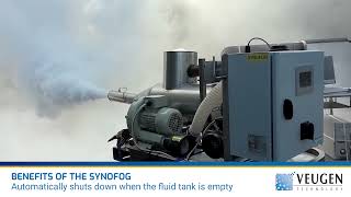 Synofog  EFFICIENT SAFE AND RELIABLE FOGGING  Veugen Technology [upl. by Ttezzil390]