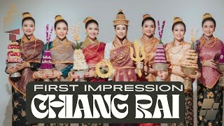 Chiang Rai First Impression thailand vlog [upl. by Soigroeg634]