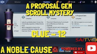 MIR4 A NOBLE CAUSE A PROPOSAL GEM MYSTERY QUEST  CLUE 12 [upl. by Bevvy]