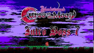 Bloodstained Curse of the Moon OST  Intro Boss 7 [upl. by Kall631]