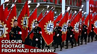 The Third Reich In Colour  Part 1 The Dictator  Free Documentary History [upl. by Edasalof]