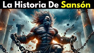 ⚔️Sansón El Hombre MÁS FUERTE de la BIBLIA Historias de la Biblia Explicadas [upl. by Arreyt]