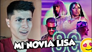 REACCION LISA of BLACKPINK Ozuna Megan Thee Stallion DJ Snake SG Official Music Video [upl. by Peirce]