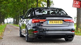 DRIVING the NEW Audi RS3 Sedan 2018  The M2 and CLA45 KILLER [upl. by Bueschel]