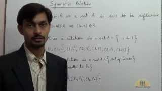 Symmetric Relation definition example [upl. by Sacksen]