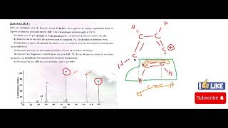 correction exercice 1  examen Spectrométrie de masse 2024 part 3 [upl. by Eylk622]