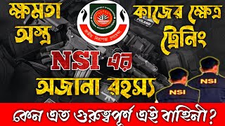 🔥এনএসআই এর ক্ষমতাpower কেমনNSI এ অস্ত্র দেয় কিনাNSI এর কাজ কিNSI JOB DETAILSNSI নিয়োগ কবে আসবে [upl. by Arabella]