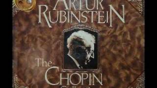 Arthur Rubinstein  Chopin Nocturne Op 15 No 3 in G [upl. by Anileba53]