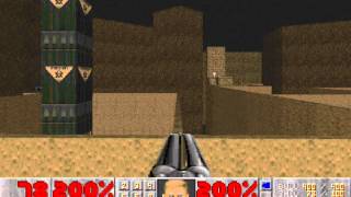 Doom II 100 Walkthrough Map24 The Chasm [upl. by Cahn500]