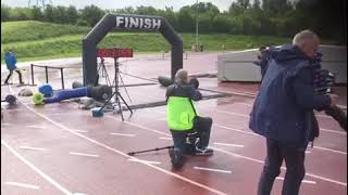 Tru Wealth Scottish 10k Champs  finish line from Roon the Toon [upl. by Enirual]