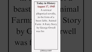 Today in History  August 17 1945 [upl. by Ahsaten308]