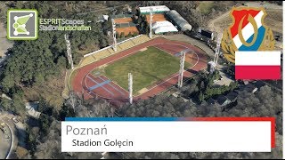 Stadion Golęcin piłkarskożużlowy  Olimpia Poznań Kozły Poznań amp Patriots Poznań  2017 [upl. by Aiuhsoj]