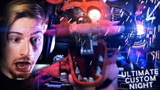 THE ANIMATRONICS ARE BACK This is AMAZING  FNAF Ultimate Custom Night Part 1 [upl. by Namrehs]