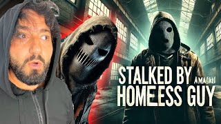 STALKED BY A MASKED HOMELESS GUY IN AN ABANDONED FACTORY GONE WRONG [upl. by Llevart]