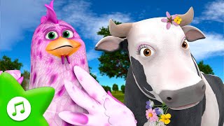 🐔Murgi Chugna Pasand Karti Hai 🐓 Hindi Rhymes For Children  Kids Kingdom Hindi Rhymes [upl. by Cyprus]