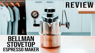 Bellman CX25P Stovetop Espresso Maker  Review [upl. by Tomkin]