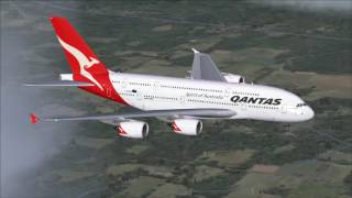 FSX Best Airbus A380 Addon Aircraft  FPS Friendly [upl. by Eiclud]