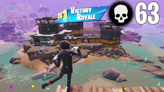 63 Elimination Solo vs Squads Wins Fortnitemares Chapter 5 Season 4 Ps4 Controller Gameplay [upl. by Rossy782]