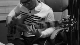 Dengan apa kan kubalas  Symphony Worship bass cover vicky arif setiawan [upl. by Kaufman]