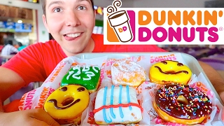 Dunkin Donuts • MUKBANG [upl. by Gusta]