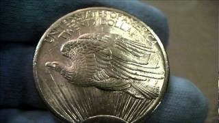 1907 20 Saint Gaudens Gold Double Eagle [upl. by Mcmaster]