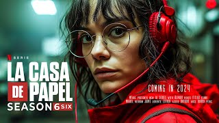 MONEY HEIST Season 6 — Official AI Trailer 2024  La Casa De Papel [upl. by Hareehahs]