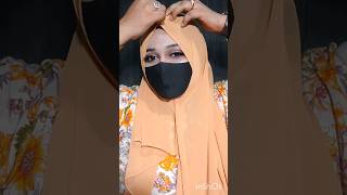 how to wear mask with hijab🥰🥰 hijabstyle hijabi hijabtutorial hijab hijabfashion [upl. by Ramah]