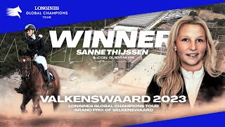 Sanne Thijssen EPIC WIN at the Longines Global Champions Tour Grand Prix Valkenswaard 2023 [upl. by London316]