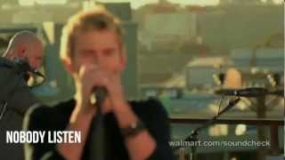 Lifehouse Nobody Listen Walmart Soundcheck [upl. by Silvano]