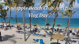 Pineapple Beach Club Antigua Resort Vlog Day 7 Beach Day amp Hike [upl. by Davison]