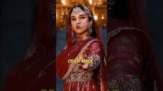 Aditi Rao Hydaris Mughal dress for Nazariya ki Mari Song bibbojaan heeramandi [upl. by Grove]