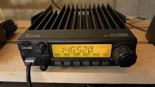 Icom IC2100H Basic Programming [upl. by Siddon]