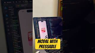 Modal With Pressable in React Native 2024 mobileapps icodingsaga reactnative shortsfeeds coding [upl. by Nocaj]