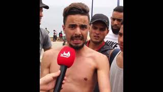 حراكة الفنيدق 💔🇲🇦 plage humor wahran summer constantine beach funny neymar summervibes [upl. by Marzi]