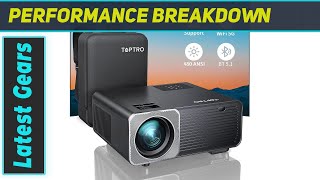 TOPTRO TR22 5G WiFi Bluetooth Projector Ultimate Home Cinema Experience [upl. by Voss]