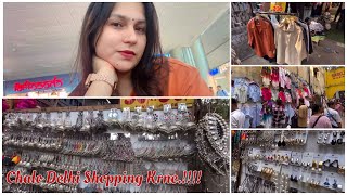 Delhi Vlog  Varanasi to Delhi For Shopping First Personal Vlog [upl. by Litnahc355]