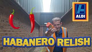 Aldi BBQ Range Habanero Relish Review [upl. by Atsyrc]