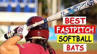 Top 5 Best Fastpitch Softball Bats 2024 [upl. by Elleinad]