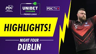 Night 4 Highlights  Dublin  2020 Unibet Premier League [upl. by Nomi]