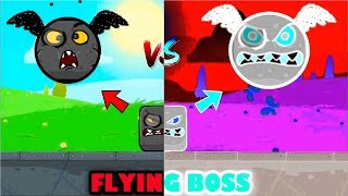 Flying Boss RED BALL 4 HEAVEN HELL FIGHTS Must Watch [upl. by Mendie822]