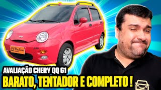 CHERY QQ  PIOR que ANDAR A PÉ NÃO É Avaliação [upl. by Aivirt]