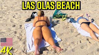 Walking Fort Lauderdale Las Olas Beach  Winter 2024 FULL 1 HR TOUR [upl. by Gregg745]