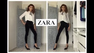 HAUL Stylé Avec Une Chemise Blanche  Zara [upl. by Dennie]