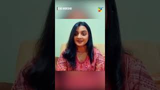 Ishq Murshid   Grand Finale   Interview With quotHafsaquot ishqmurshid humtv shorts [upl. by Abigale]